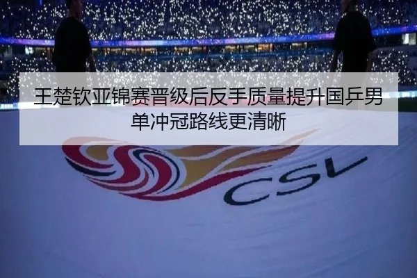 王楚钦亚锦赛晋级后反手质量提升国乒男单冲冠路线更清晰